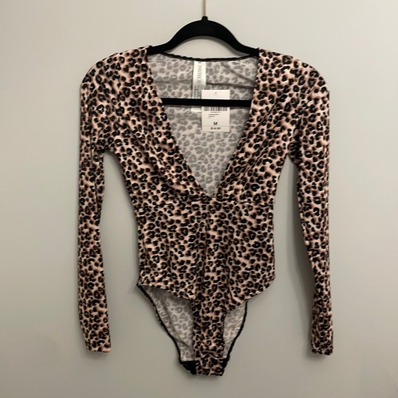 Forever 21 Cheetah Bodysuit - Picture 1 of 1